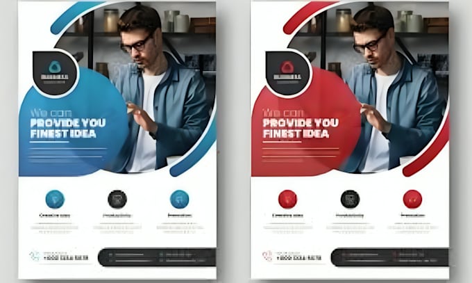 design creative modern flyer, poster, and banner