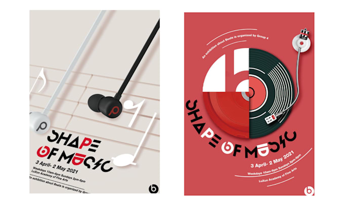 create a timeless key visual poster