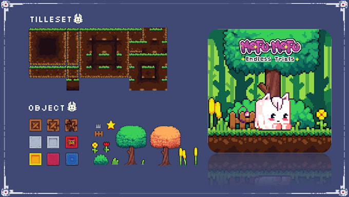 create custom pixel art tilesets for 2d games