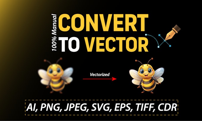 convert file to vector, edit, redesign  logo, vector tracing