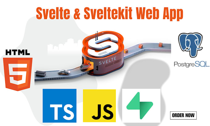 build fast web applications using svelte, sveltekit supabase or postgresql
