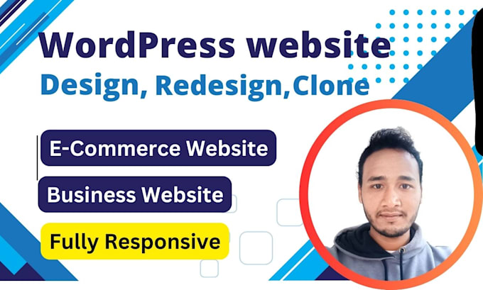 design, redesign, copy, clone responsive wordpress websites