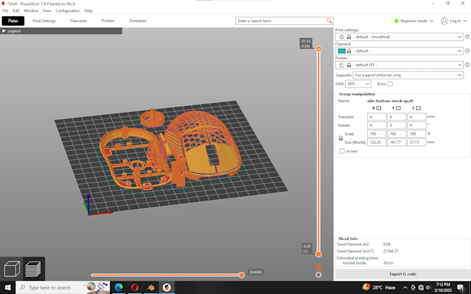 make any kind of 3d model for 3d printing ,stl file