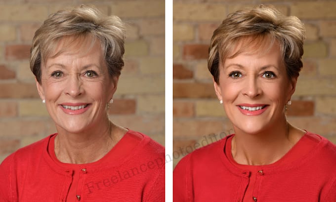 professional headshot editing  retouching for a flawless look