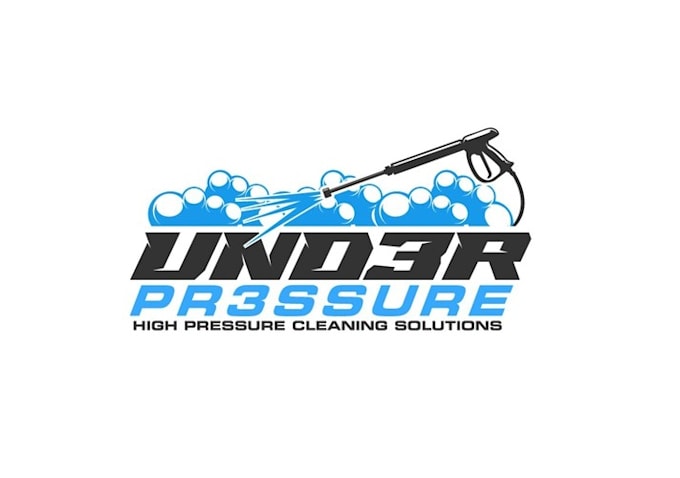 design surprising pressure cleaning logo