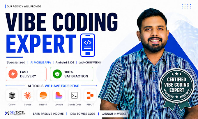 vibe code ai mobile app in flutter and react native using base44 cursor
