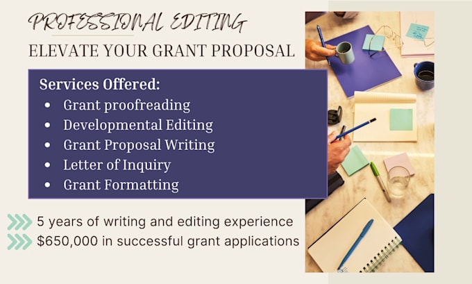 write, edit, revise, and format your grant proposal