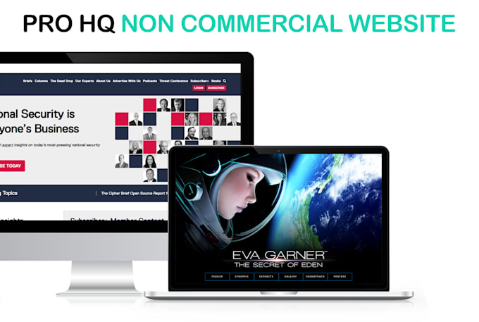 create a non commercial website