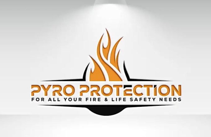 create capturing fire company logo design