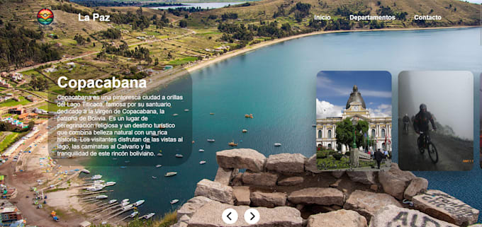 Create a modern static website using html and css by Jose_hinojosa_r ...