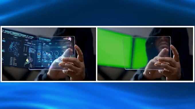 professionally removal green screen, led screen replacement, and do motion track
