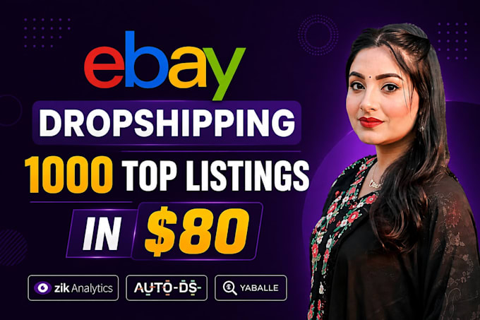 do amazon to ebay dropshipping product research and SEO listings