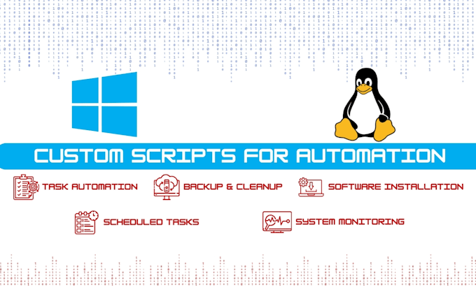 automate your tasks with a windows batch, linux bash, or python script