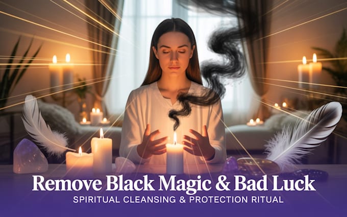 do black magic removal, bad energy removal, badluck removal bad luck cleansing