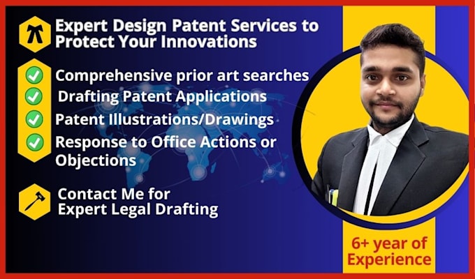 draft, file and protect your design patent