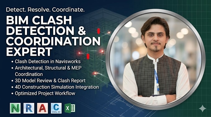 detect clashes and create 4d construction simulations in navisworks