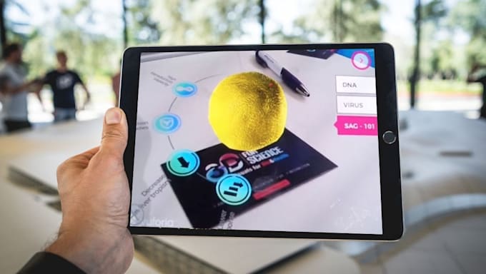 develop augmented reality app for healthcare, medical training, dental, surgery