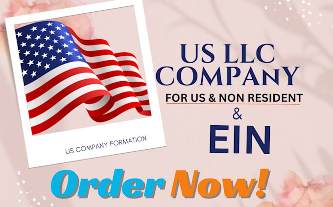 register US llc, US llc registration, US llc formation, boi report filing, ein