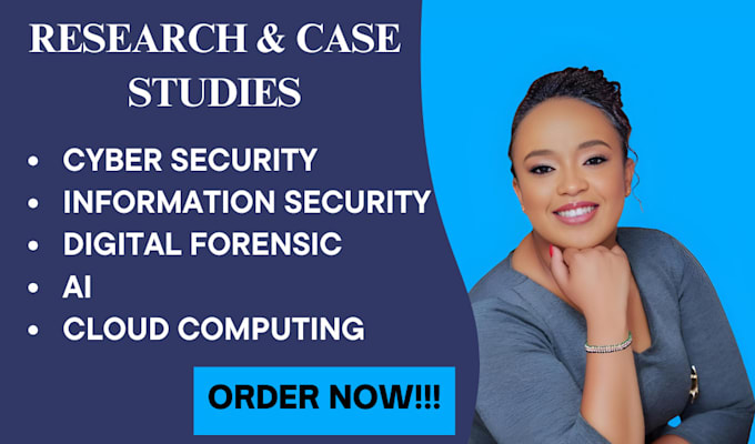 write on cyber security, information security, digital forensic and ai