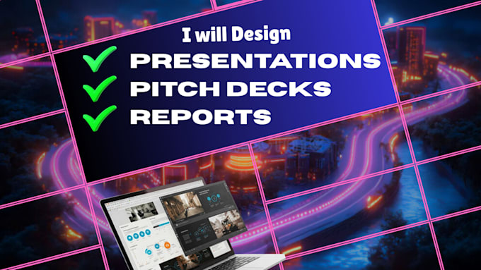 design powerpoint presentations pitch decks
