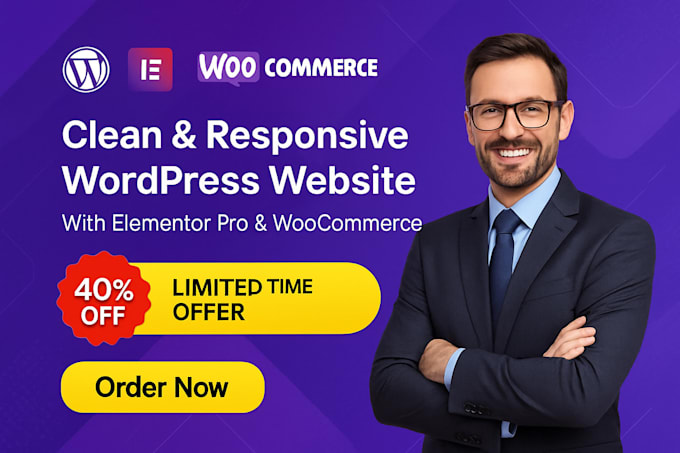 develop a responsive wordpress website with SEO optimization