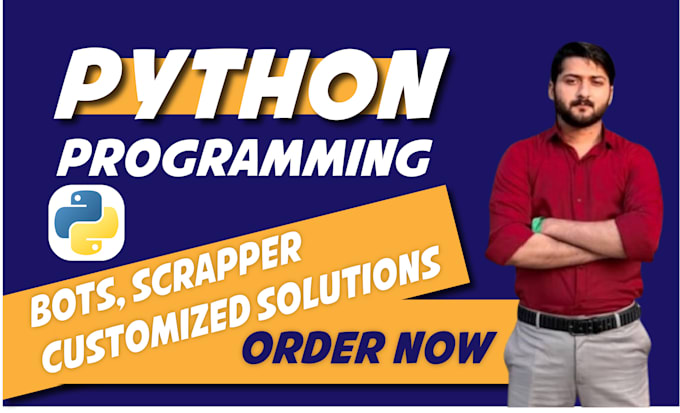 be python programmer, ai programmer, bots and automation