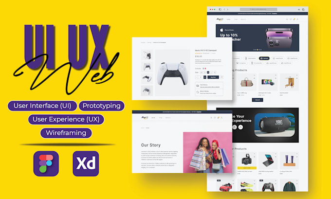 Design modern and user friendly ui ux for mobile apps and websites by ...