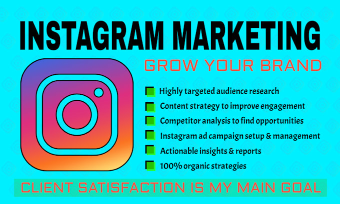 run a highly targeted instagram marketing campaign to grow your brand