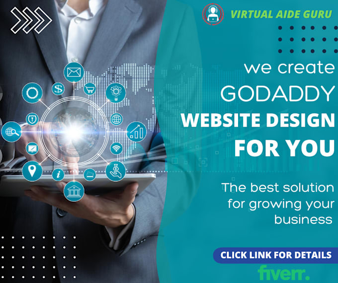 professionally create your godaddy website