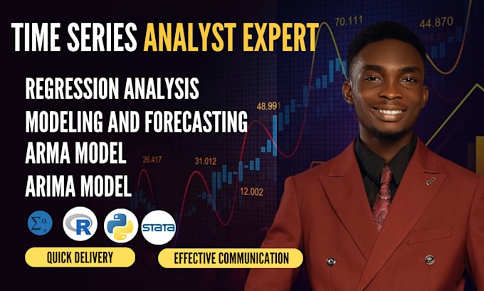 Analyze time series data, make forecast, trend prediction with spss, r ...