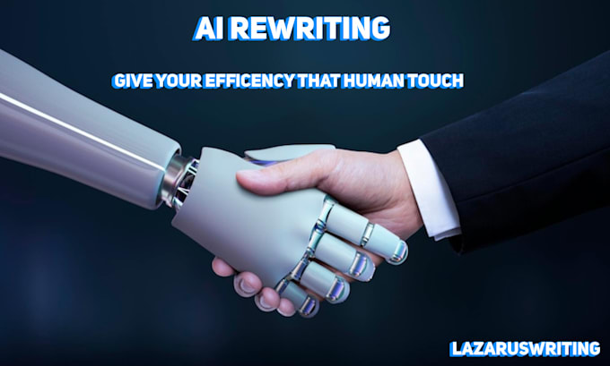 humanise and rewrite ai content for any needs or topics