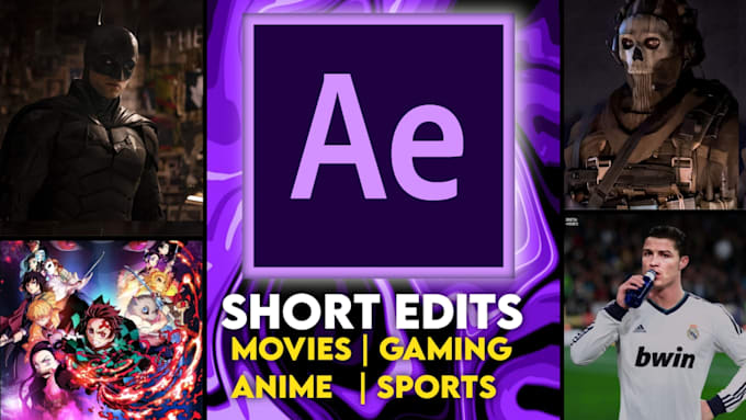 make after effects short edits