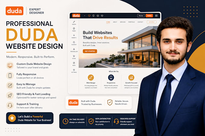 build duda website design