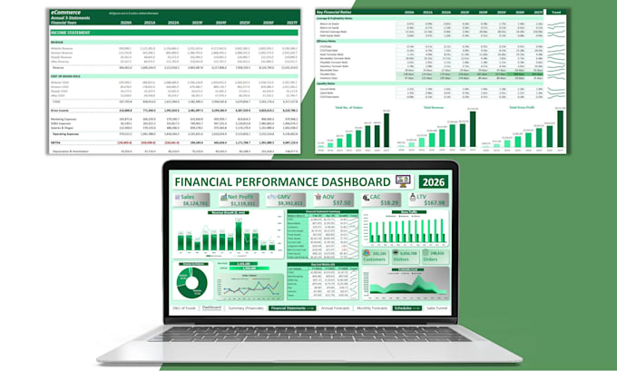 provide investor ready financial models, forecasts, projections or business plan