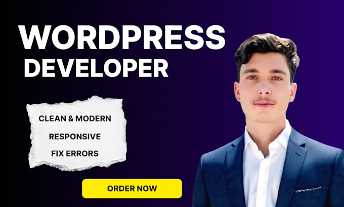 be your wordpress developer, fix wordpress errors, ecommerce store woo commerce