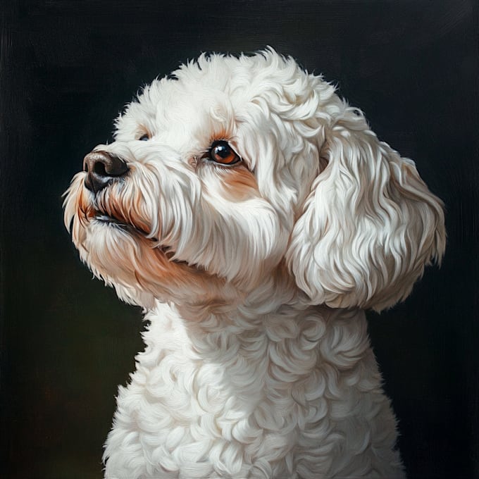 draw a realistic portrait of your pets