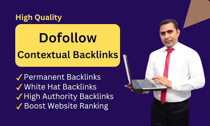 make da 50 plus dofollow contextual backlinks off page seo