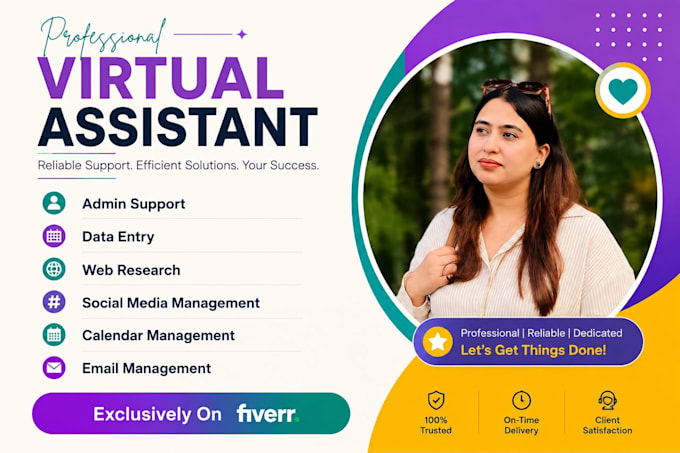 be your virtual assistant for admin support