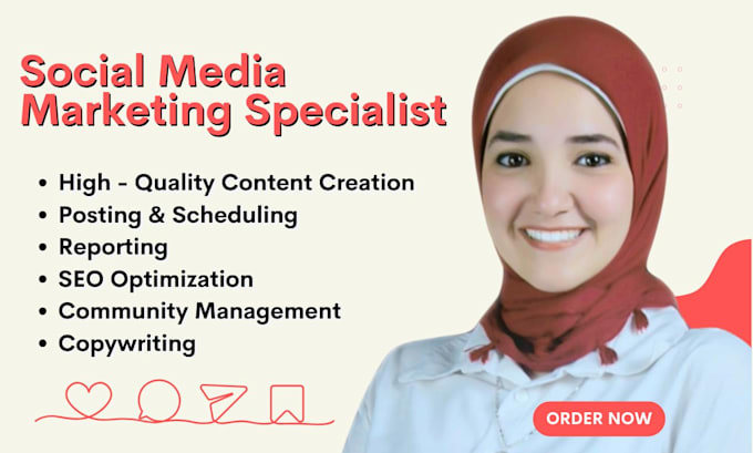 be your social media manager with high end content