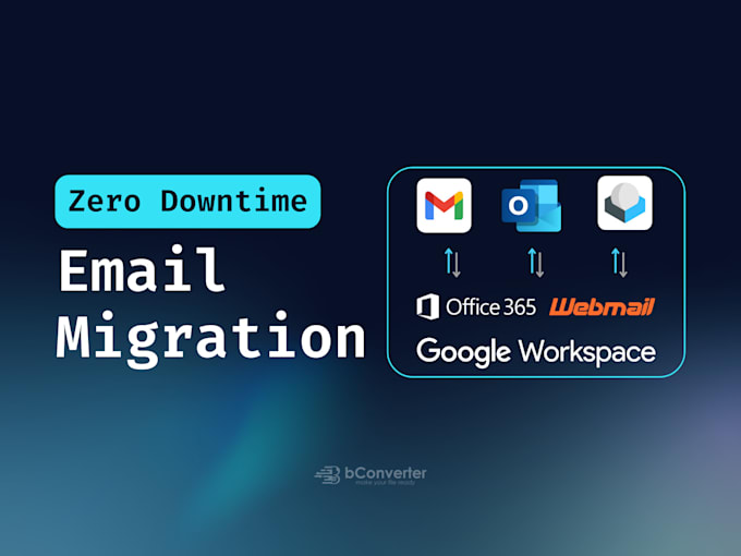 migrate emails from cpanel, google workspace, outlook, webmail and any provider