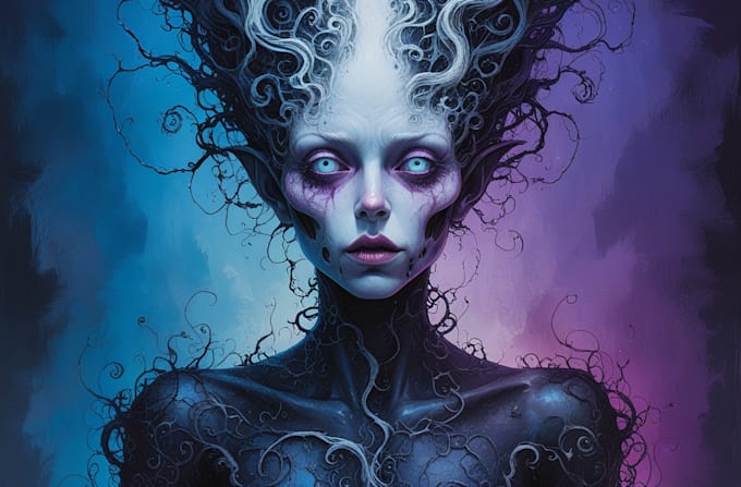 create surrealism illustration design