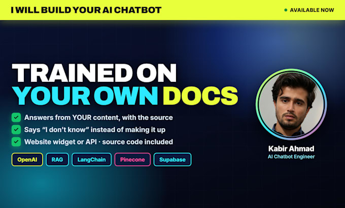 build a custom ai chatbot with rag and your knowledge base