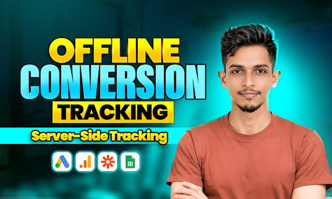 set google ads offline conversion tracking, server side tracking, ga4 ecommerce