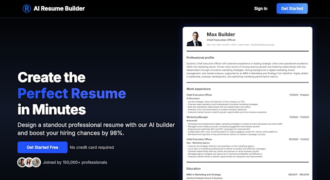 create and launch your first ai resume saas