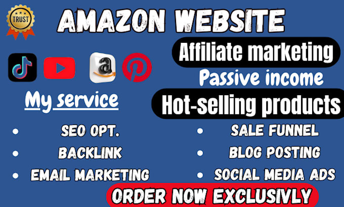 create  autopilot amazon affiliate website for passive income