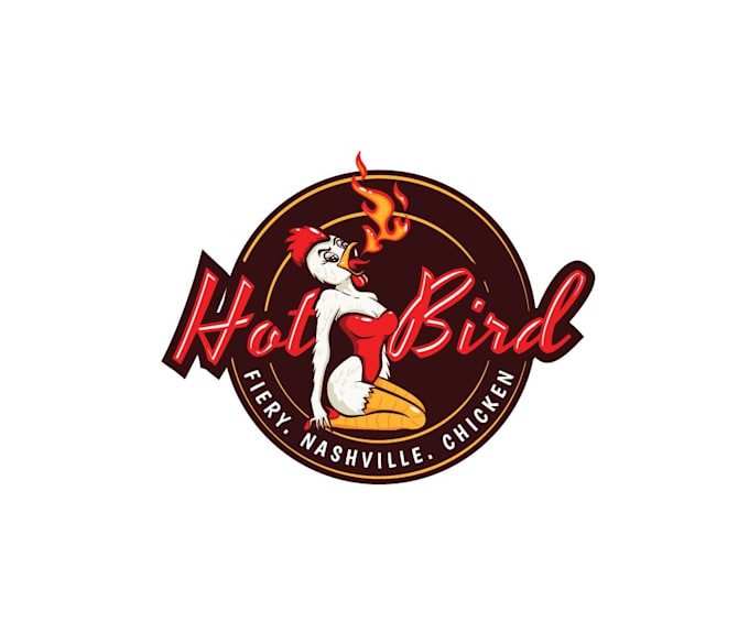design hot chicken restaurant logo