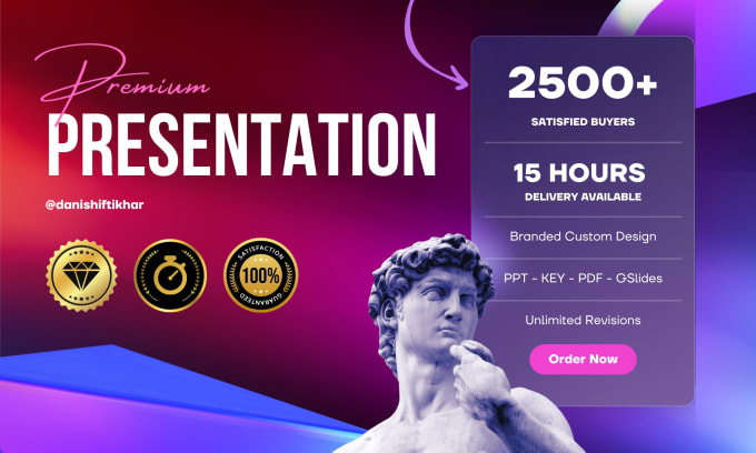 design a premium business powerpoint presentation