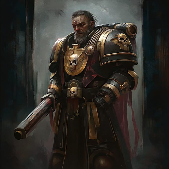 make a warhammer,painting, warhammer miniature 40k