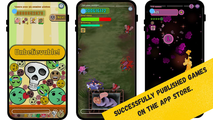 make 2d game for you using unity engine for mobile and PC