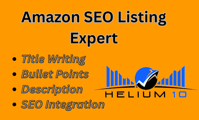 amazon SEO product listing title bullet points and description writing
